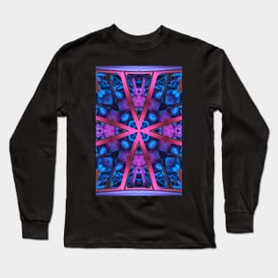 Pattern of bridge beams and girders Long Sleeve T-Shirt